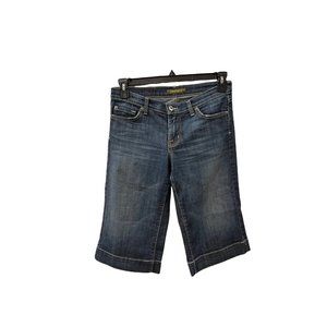 David Kahn shorts blue denim jeans 27 casual